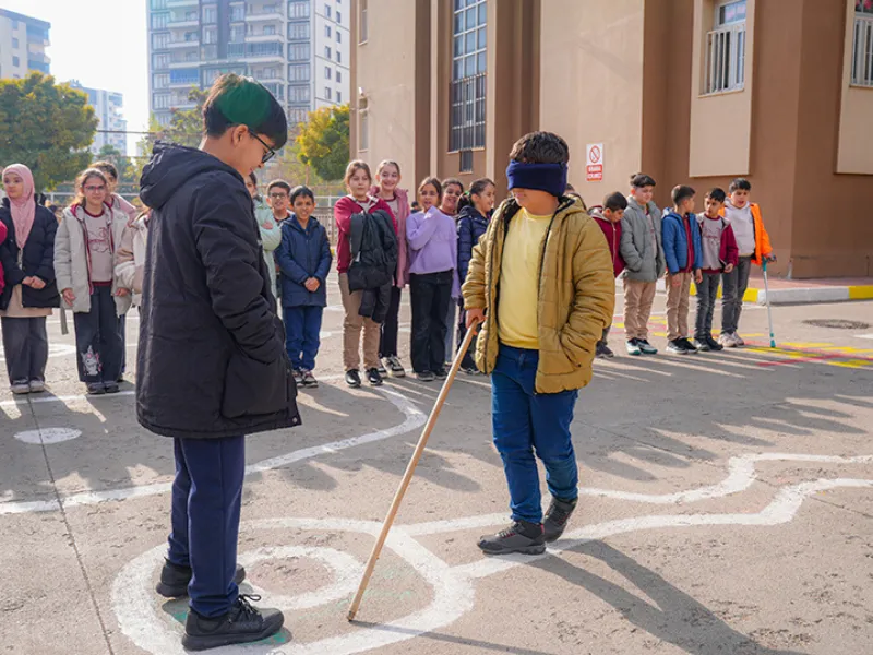 Diyarbakır’da Öğrenciler, Engelli Parkuruyla Empati Deneyimi Yaşadı3