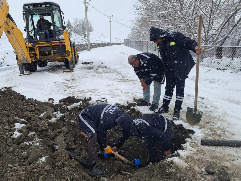 İçme Suyu Ekipleri Ana Hatlarda Görev Başında-1