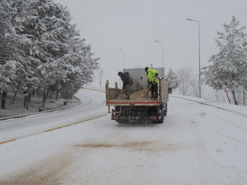 Karla Mücadele 724 Sürüyor