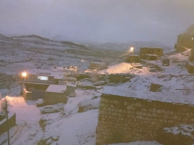 Kırsal Mahallelerde Kar Etkili Oldu