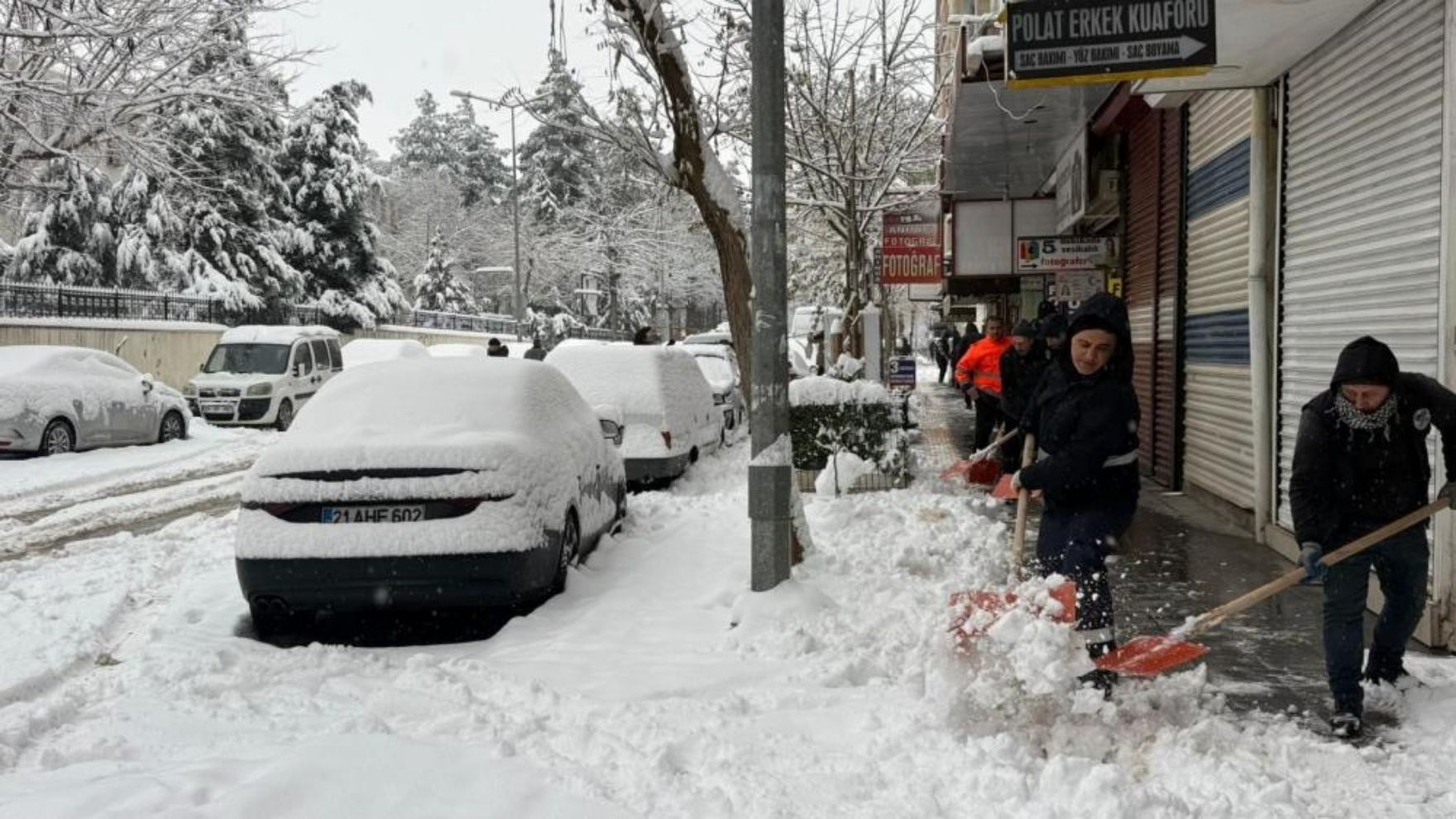 Diyarbakir Kar Manzara3