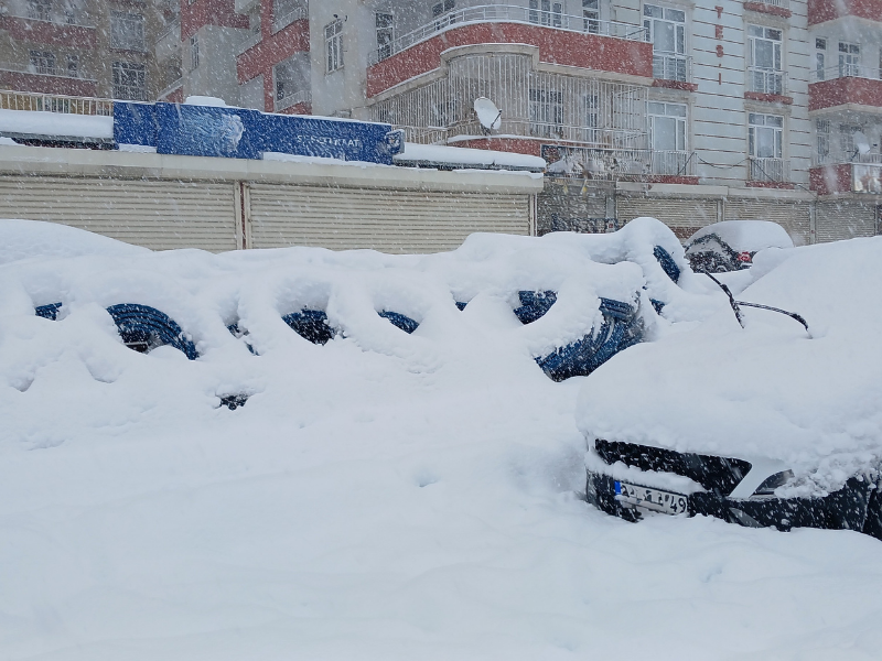 İlçe Genelinde Ulaşım Durdu