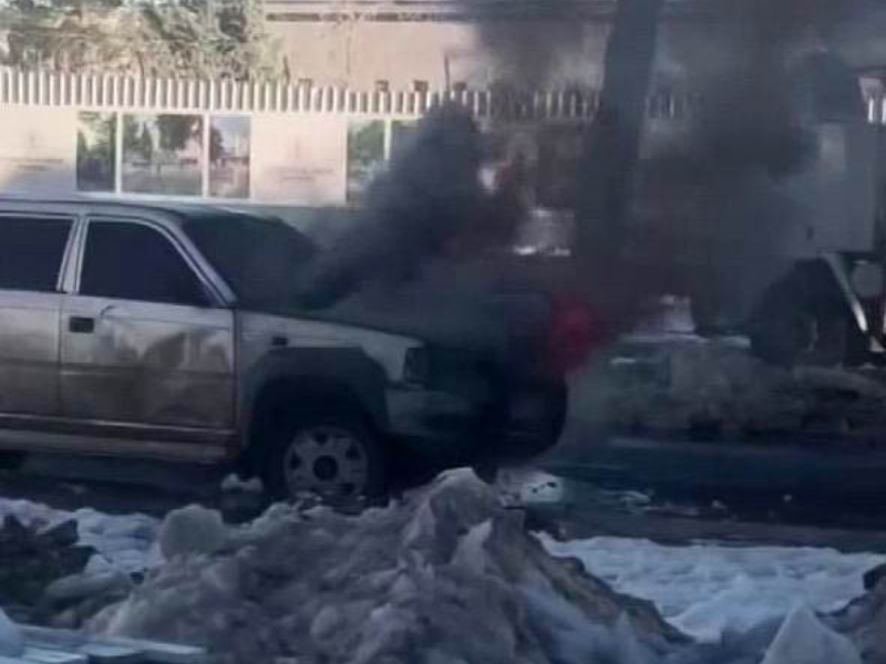 İtfaiye Alevlere Müdahale Etti