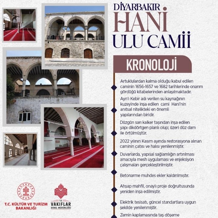 Diyarbakir Hani Ulu Cami Acildi2
